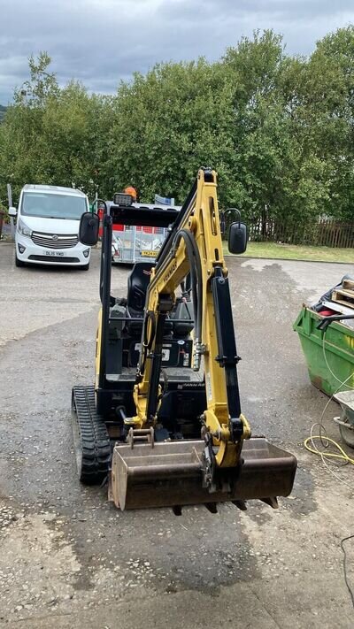 Yanmar SV18 Mini Digger (2020) low hours 749 one owner machine Yanmar SV18 Mini Digger (2020) low hours 749 one owner machine