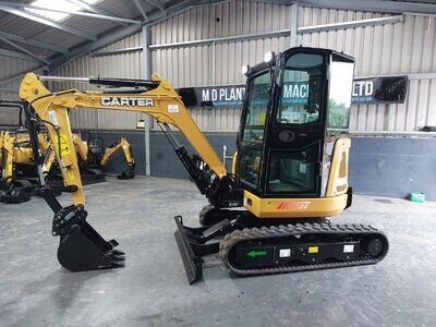 Mini digger Carter CT26 OP 2.7 Yanmar engine 3 buckets and QH £22995+VAT Mini digger Carter CT26 OP 2.7 Yanmar engine 3 buckets and QH £22995+VAT