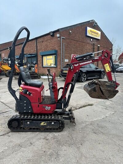 YANMAR SV08 MICRO DIGGER - YEAR 2024 - £11500 PLUS VAT YANMAR SV08 MICRO DIGGER - YEAR 2024 - £11500 PLUS VAT