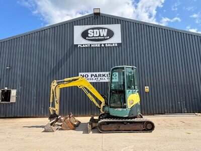 2.5 / 3 ton mini digger excavator, Yanmar Vio30, 3x bkts 2.5 / 3 ton mini digger excavator, Yanmar Vio30, 3x bkts