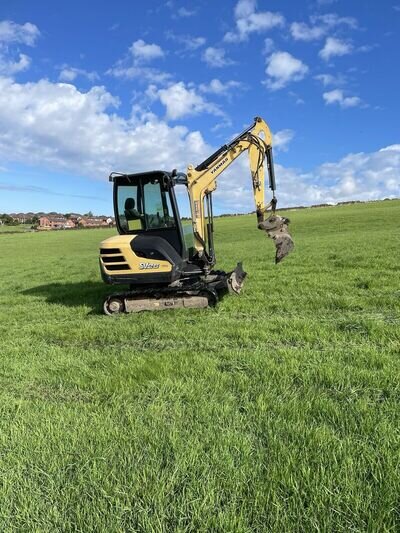 YANMAR SV26, YEAR 2015, ONLY 5000 HOURS, 2.6 TONNE MINI DIGGER EXCAVATO YANMAR SV26, YEAR 2015, ONLY 5000 HOURS, 2.6 TONNE MINI DIGGER EXCAVATO