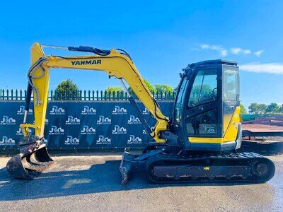 Yanmar Vio 82 Excavator / Digger (2020) (£35900 + Vat) E-595 Yanmar Vio 82 Excavator / Digger (2020) (£35900 + Vat) E-595
