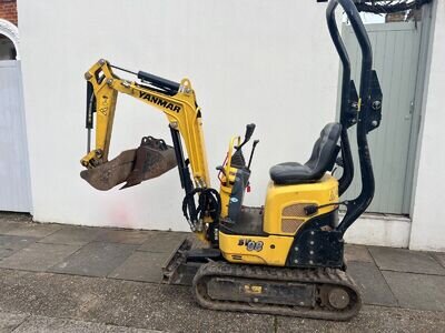 YANMAR SV08 MICRO DIGGER - YEAR 2020- Low 350 Hours - £9,750 PLUS VAT YANMAR SV08 MICRO DIGGER - YEAR 2020- Low 350 Hours - £9,750 PLUS VAT