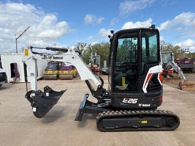 2023 Bobcat E26 2.6ton Mini Excavator Digger 2023 Bobcat E26 2.6ton Mini Excavator Digger