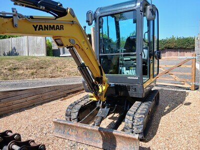 Yanmar SV 26 2.7 Ton Digger 500hrs Yanmar SV 26 2.7 Ton Digger 500hrs