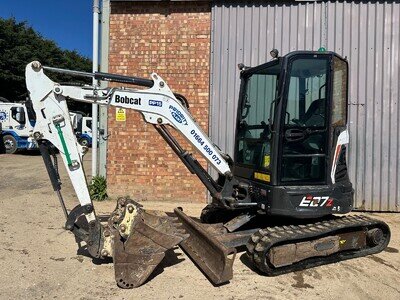 2021 Bobcat E27z Zero Tail Swing 2.7 ton Mini Excavator 3t mini digger PP15