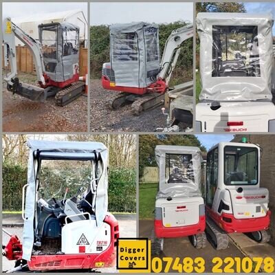 Takeuchi TB216 Excavator Canopy Cover – Heavy Duty Weatherproof Cab Enclosure Takeuchi TB216 Excavator Canopy Cover – Heavy Duty Weatherproof Cab Enclosure