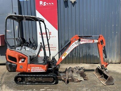 KUBOTA KX015-4 year 2016 3107hours 1.5t CAB Mini Excavator / Digger £7600+VAT KUBOTA KX015-4 year 2016 3107hours 1.5t CAB Mini Excavator / Digger £7600+VAT