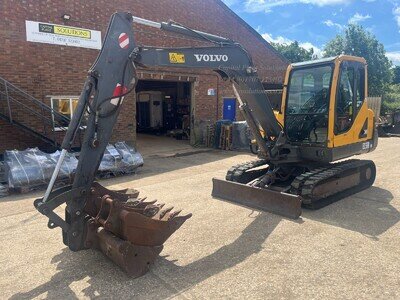 Volvo EC55B PRO 5500Kg Mini Digger Excavator 2007, 3028 Hours, New Pins & Bushes
