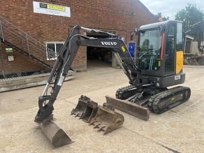 Volvo EC27D 2689Kgs Mini Digger Excavator 2021 2191hrs Part ex/finance available