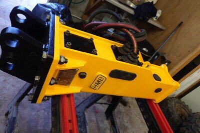 Tomar HMB Hydraulic Breaker Mini Digger attachment Concrete Rock Pecker Tomar HMB Hydraulic Breaker Mini Digger attachment Concrete Rock Pecker