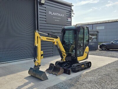Yanmar SV18 Mini Digger 1.8 ton, 2019 *LOW HOURS* - SKU 2175