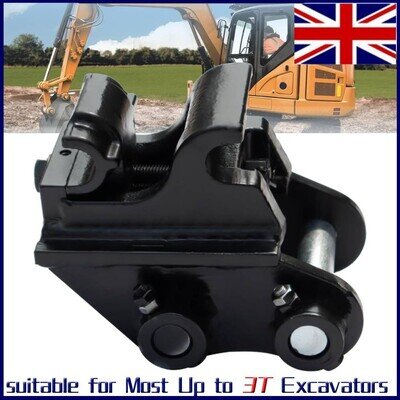 Mini Excavator Attachments Mechanical Quick Change Hitch for Small Digger 3T New Mini Excavator Attachments Mechanical Quick Change Hitch for Small Digger 3T New