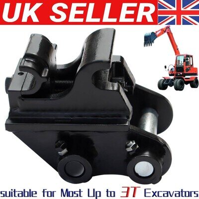 Quick Change Hitch Excavator Attachments Quick Coupler for Small Digger 25mm New Quick Change Hitch Excavator Attachments Quick Coupler for Small Digger 25mm New
