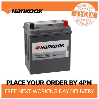12V Car Battery 054 Size, Hankook 35Ah 330CCA Sealed Calcium - 187 x 127 x 220mm