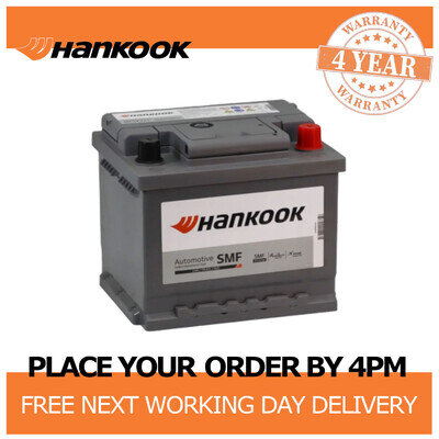 12V Car Battery, Type 063, Hankook MF54321, 45Ah 450CCA Sealed Calcium