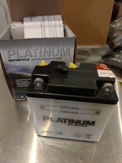Platinum 6N6-3B 6V Motorcycle Scooter Battery 6N63B
