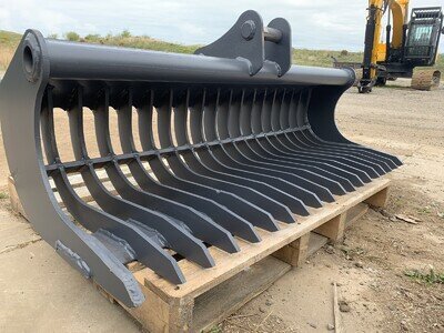 6-9 Ton Excavator Riddle Rake HARDOX 450 Inc VAT CAT Takeuchi Jcb Hitachi Kubota 6-9 Ton Excavator Riddle Rake HARDOX 450 Inc VAT CAT Takeuchi Jcb Hitachi Kubota