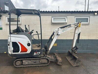 Bobcat E17 (2021) - Mini Digger (including - ifor williams trailer) Bobcat E17 (2021) - Mini Digger (including - ifor williams trailer)