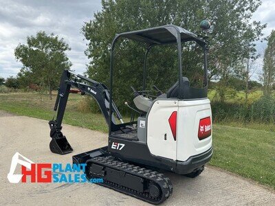 Bobcat E17 1.75 ton mini digger Expanding tracks 2020 Bobcat E17 1.75 ton mini digger Expanding tracks 2020