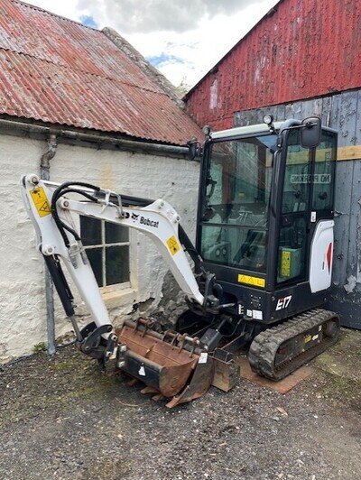 Bobcat E17 excavator mini digger 1.7ton Bobcat E17 excavator mini digger 1.7ton