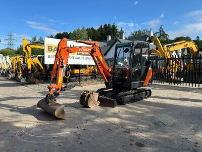 2012 Hitachi ZX27-3 *C/W Hydraulic thumb* Excavator 2.8 Ton * 6 jcb 2012 Hitachi ZX27-3 *C/W Hydraulic thumb* Excavator 2.8 Ton * 6 jcb