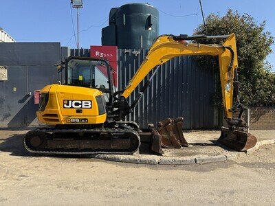JCB 86C-1 y2019 3143hours +Q/H 8,6t CAB Mini Excavator / Digger £26600+VAT JCB 86C-1 y2019 3143hours +Q/H 8,6t CAB Mini Excavator / Digger £26600+VAT