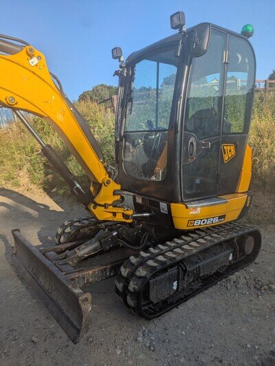 2021 JCB 8026 CTS Mini Digger. 1141hours. 2021 JCB 8026 CTS Mini Digger. 1141hours.