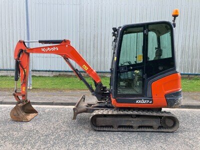 2017 Kubota KX027-4 mini digger 2.7 ton excavator cab 3 JCB 803 delivery 2017 Kubota KX027-4 mini digger 2.7 ton excavator cab 3 JCB 803 delivery