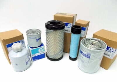 Filter Service Kit for Bobcat E08, E10, E14, E16 with Kubota D722 E2B engine Filter Service Kit for Bobcat E08, E10, E14, E16 with Kubota D722 E2B engine