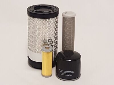 Filter Service Kit Fits Kubota KC 121 H w/Kubota D722 Eng. Filter Service Kit Fits Kubota KC 121 H w/Kubota D722 Eng.