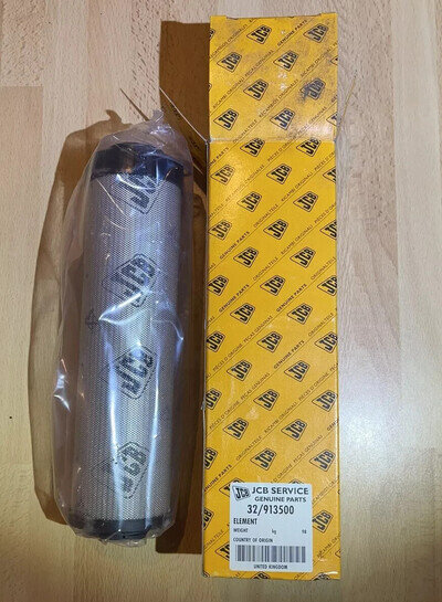 JCB 32/913500 Genuine Hydraulic Filter Element Fits some 3CX 4CX JCB 32/913500 Genuine Hydraulic Filter Element Fits some 3CX 4CX