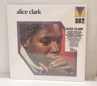 Alice Clark Alice Clark 12" Vinyl - Jazz LP - New & Sealed Alice Clark Alice Clark 12" Vinyl - Jazz LP - New & Sealed