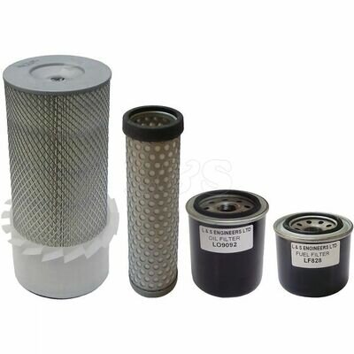Filter Service Kit for Kubota KX91-2 (S/N 55136-> ) Mini Digger/Excavator Filter Service Kit for Kubota KX91-2 (S/N 55136-> ) Mini Digger/Excavator