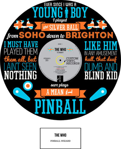 THE WHO - MEMORABILIA - PINBALL WIZARD Poster - Limited Edition - Ideal Gift THE WHO - MEMORABILIA - PINBALL WIZARD Poster - Limited Edition - Ideal Gift
