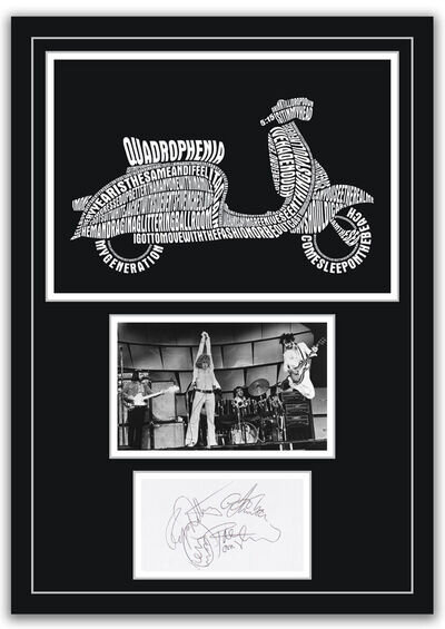 The Who Quadrophenia Autographs Memorabilia Poster Pete Townshend 2 Sizes The Who Quadrophenia Autographs Memorabilia Poster Pete Townshend 2 Sizes