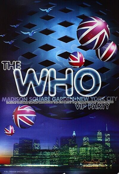 The Who – Madison Square Garden – First-Printing Poster by Rex Ray The Who – Madison Square Garden – First-Printing Poster by Rex Ray