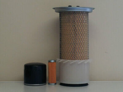 Filter Service Kit Suits Hitachi EX35-2 Mini-Excavator w/Kubota V1505K Eng. Filter Service Kit Suits Hitachi EX35-2 Mini-Excavator w/Kubota V1505K Eng.