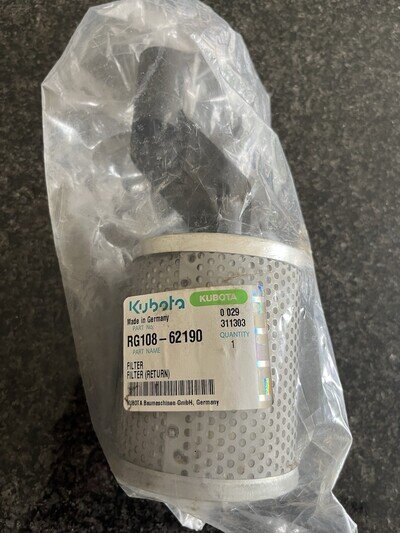 Kubota KX36-2 KX41-2 Hydraulic Filter Kubota KX36-2 KX41-2 Hydraulic Filter