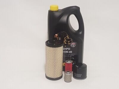 Filter/Oil Service Kit Suits Yanmar B15-3, B18-3 w/Yanmar 3 NE68 Eng. YR. 2004 Filter/Oil Service Kit Suits Yanmar B15-3, B18-3 w/Yanmar 3 NE68 Eng. YR. 2004