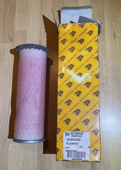 JCB 32/905302 Genuine Air Filter Element Fits some 801 802 803 Mini Excavators JCB 32/905302 Genuine Air Filter Element Fits some 801 802 803 Mini Excavators