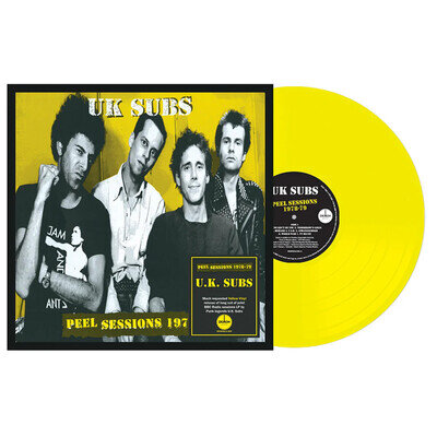 UK Subs - Peel Sessions 1978-79 (Demon Records) Yellow Vinyl 12" Album UK Subs - Peel Sessions 1978-79 (Demon Records) Yellow Vinyl 12" Album