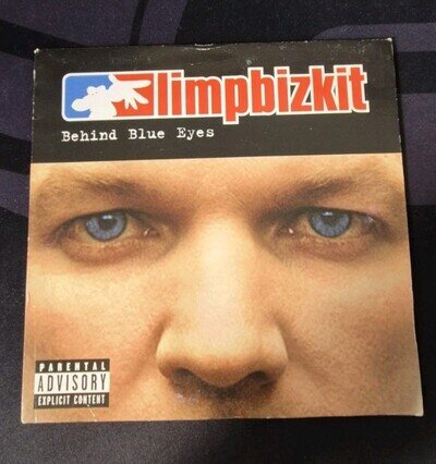 Limpbizkit - Behind Blue Eyes. 2003 **VERY RARE on VINYL** UK 7" MINT un played Limpbizkit - Behind Blue Eyes. 2003 **VERY RARE on VINYL** UK 7" MINT un played
