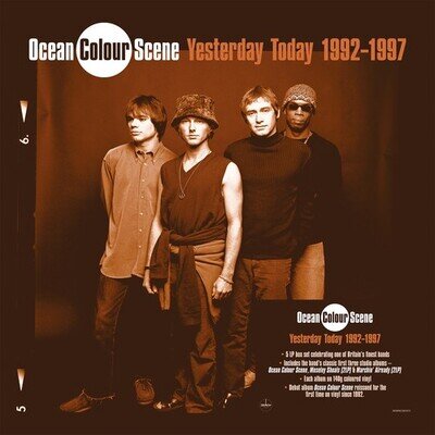 Ocean Colour Scene : Yesterday Today 1992-1997 VINYL Limited 12" Album Ocean Colour Scene : Yesterday Today 1992-1997 VINYL Limited 12" Album