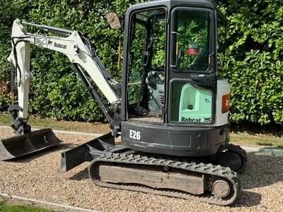 Bobcat E26 EM Mini Digger