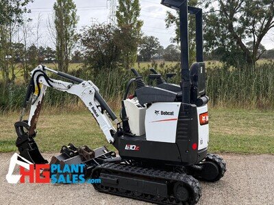 Bobcat E10z 1 ton mini digger Expanding tracks 2019 Kubota JCB