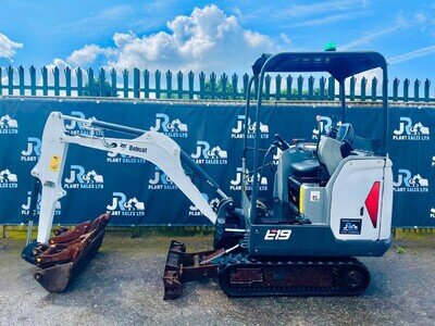 Bobcat E19 Excavator / Digger (2021) (£11900 + Vat) E-624