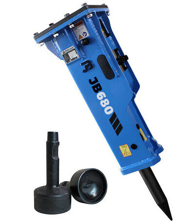 JB Equipment Hydraulic Excavator Breaker Post Knocker Takeuchi Bobcat Doosan JCB