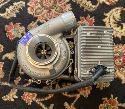 GENUINE JCB BV55 BORGWARNER TURBO CHARGER WITH ACTUATOR Part No. 320/06178-1