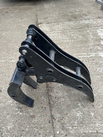 Mini Digger Log Grab 5-Finger 25mm Pin Attachment Manual